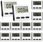 Mudder 12 Pack Digital Kitchen Timer by Mudder