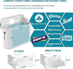 Multifold Paper Towel Dispenser Countertop: Modunful Z Flod/Tri Fold Hand Towel - Image 3