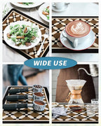 AMOAMI Coffee Mat Hide Stain Rubber Backed Absorbent Dish Drying Mat - Image 6