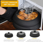 Microwave Splatter Cover Glass Splatter Guard Lid - Image 2