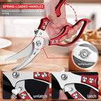 MAD SHARK Professional Heavy Duty Poultry Shears - Image 5