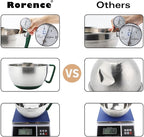 Rorence Mixing Bowls Set: Stainless Steel Non-Slip Bowls - Image 4