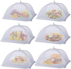 6 Pack Food Covers for Outside Mesh, Food Nets for Outdoors Large Food Covers by TEMOGU