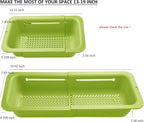 LASSHSWA Collapsible Colander for Kitchen, Over the Sink Strainer Basket for - Image 5