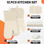 Oven Mitts Kitchen Towels and Dishcloths - Image 2