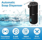 OHIFAST 2 Pack Automatic Foaming Soap Dispenser Touchless, USB Rechargeable - Image 2