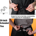 NOBONDO 12 Pack Bib Apron - Image 4