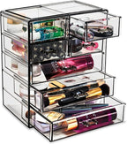 Sorbus Acrylic Makeup Organizer Set, 7-Drawer Vanity & Countertop Cosmetic - Image 9