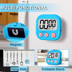 ZILLEEN Classroom Timer for Kids Teachers 12 Pack Digital Timers - Image 2
