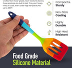 11-Piece Rainbow Silicone Spatula Bundle - Image 4