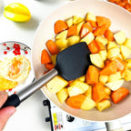 KLAQQED 3Pcs Silicone Spatula Set Heat Resistant Spatulas - Image 6