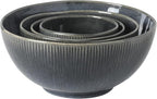 Gibson Elite Sandy Pines 4 Piece Nesting Bowl Set, 7” & 9” Round Stoneware Bowls - Image 5