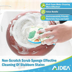 AIDEA Sponges Kitchen, Non-Scratch Scrub Sponge-24Count, Sponges - Image 5