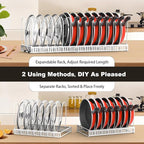 Housolution Pot and Pan Organizer Rack - Image 4