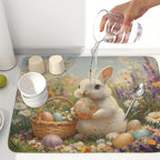 Easter Bunny Eggs Dish Drying Mat - Image 6