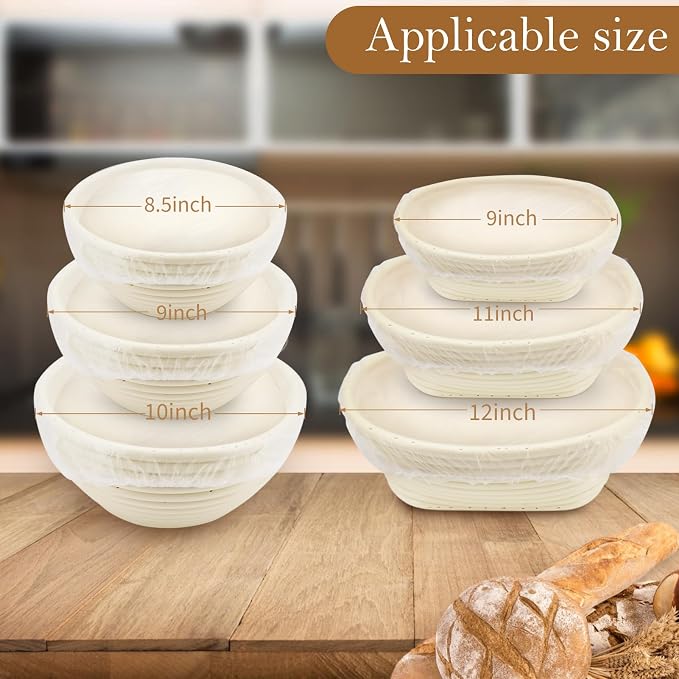 200pcs Reusable Shower Caps for Sourdough Bread Proofing, Plastic Covers - Image 2