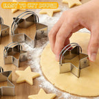 Star Cookie Cutters, Biscuit Cutter Set - Image 5