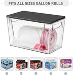 Heyuzb Pantry Organizers Storage, 2 Pack Large Clear Storage Bins - Image 3