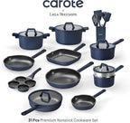 CAROTE 31PCS Pots and Pans Set, Nonstick Cookware Set Kitchen Non Stick - Image 2