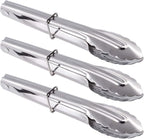 HINMAY Mini Stainless Steel Serving Tongs Small Tongs by HINMAY