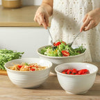 Hasense Mixing Bowls, Ceramic Serving Dishes - Image 4