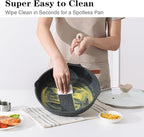 Kordisen Nonstick Frying Pan Set, 3 Piece Skillet Set, Healthy Induction - Image 4