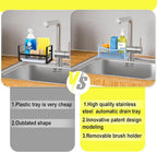 Maifan Stainless Steel Kitchen Sink Caddy Organizer - Image 4