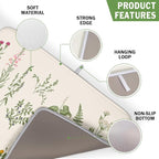 Kawani Sage Flower Herbs Dish Drying Mat - Image 3