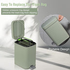 rejomiik Small Bathroom Trash Can - Image 5