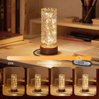 Dimmable Crystal Night Light, Small Bedside Lamp, Nightlight - Image 4