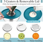 TeamFar Mixing Bowls, Stainless Steel Nesting Salad Bowls - Image 3