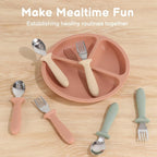 Eascrozn 6 Pack Toddler Utensils, kids Silverware - Image 6