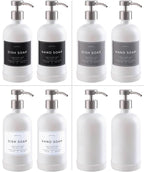 Hand and Dish Soap Dispenser for Kitchen and Bathroom, Stainless Steel Pumps - Image 5