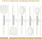 TeamFar Cooking Utensils Set, for Nonstick Cookware Flipping Frying Turning - Image 2