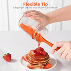 U-Taste Skinny Silicone Jar Spatula: 600ºF Heat-Resistant Food-Grade 10in Long - Image 7