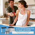 Biscuit Cutter Set, Dough Cutter, Pastry Cutter, Baking Tools and Accessories - Image 7