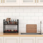 HNRLOY Bathroom Counter Organizer, Bathroom Countertop Organizer, Counter Shelf - Image 2