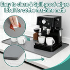 Silicone Coffee Mat, Eco-friendly, Hygienic Drying Pad, Leak-Proof and Non-Slip - Image 2