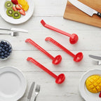 Tioncy 6 Pcs 1 Oz Small Ladle for Serving Sauce 8.07 Inches Plastic Mini Ladles - Image 5