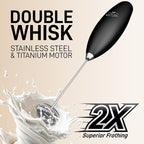Zulay Kitchen Double Whisk Milk Frother - Image 4