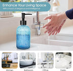 Topsky Stripe Glass Soap Dispenser - Image 6