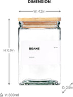 APT 1101 Glass Storage Jars - Image 6