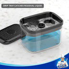 MR.SIGA Dish Soap Dispenser for Kitchen, 2 in 1 Premium Sponge Holder, - Image 5