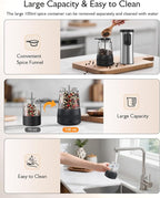 Electric Salt and Pepper Grinder Set, Upgraded 2-Speed Setting, External 5 - Image 6