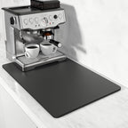 Rnivvi Coffee Mat, Hide Stain Rubber Backed Absorbent Dish Drying Pad by Rnivvi