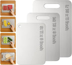 Titanium Cutting Board Set of 3, 2025 New Upgrade 100% Pure Titanium Cutting by Unknown
