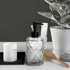 2Pcs Clear Glass Soap Dispenser - Image 3