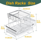LIYI Dish Drying Rack, Large Dish Rack - Image 4
