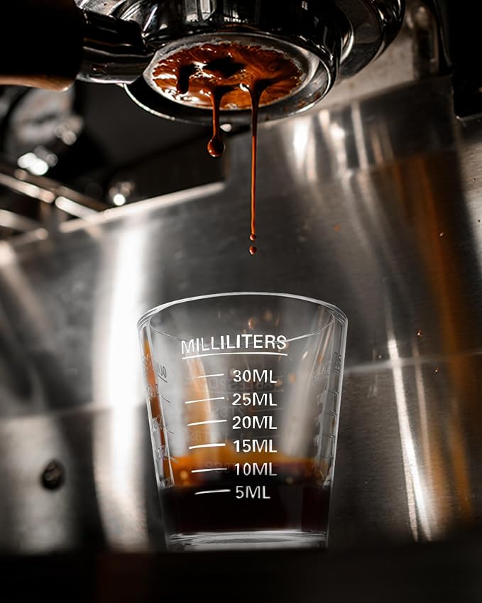 SAIAOKJ Shot Glasses Measuring Cup Set 6 Pack Espresso Shot Glasses Liquid - Image 6