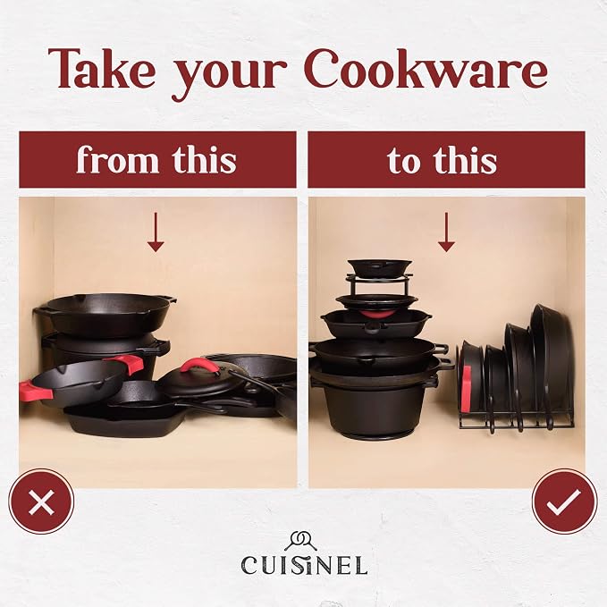 Cuisinel Pots and Pans Organizer - Image 6